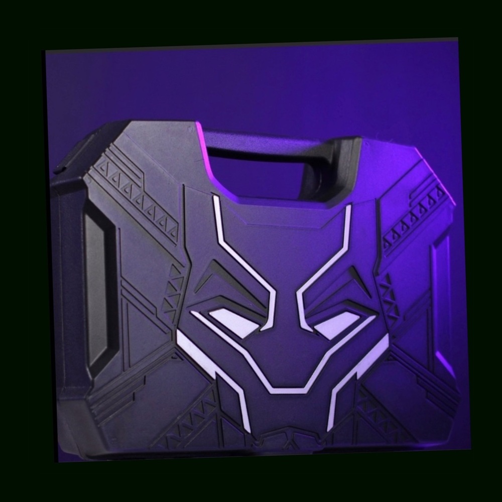 💥🔧Host Pick!!💥💥 New Marvel Avengers Black Panther 82 Piece Tool Kit - Picture 2 of 13